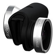 An Ollo camera lens clip.
