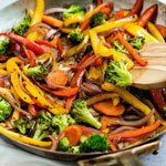 A plate of sliced veggies.