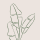 A plant icon for the care guide of the navigation bar.